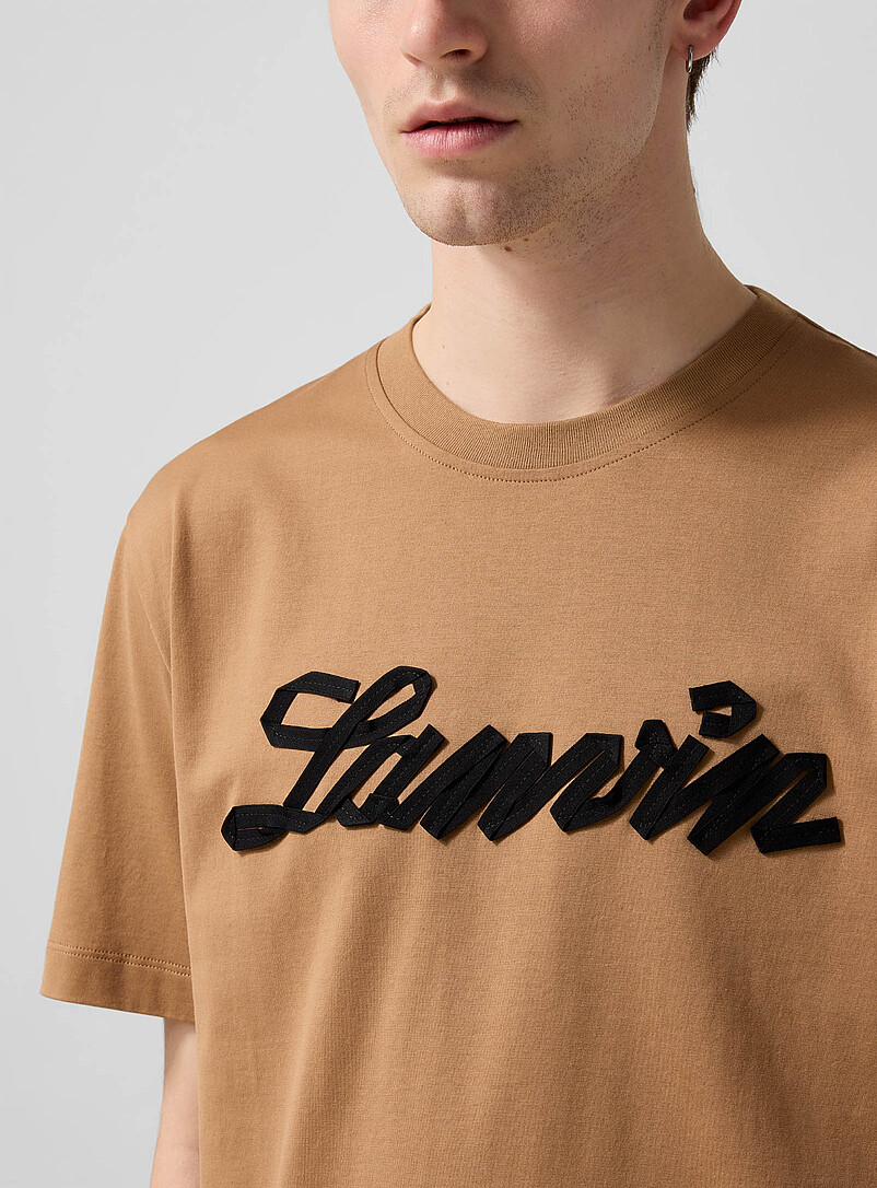 Ribbon logo T-shirt | Lanvin | Shop Men's Printed & Patterned T