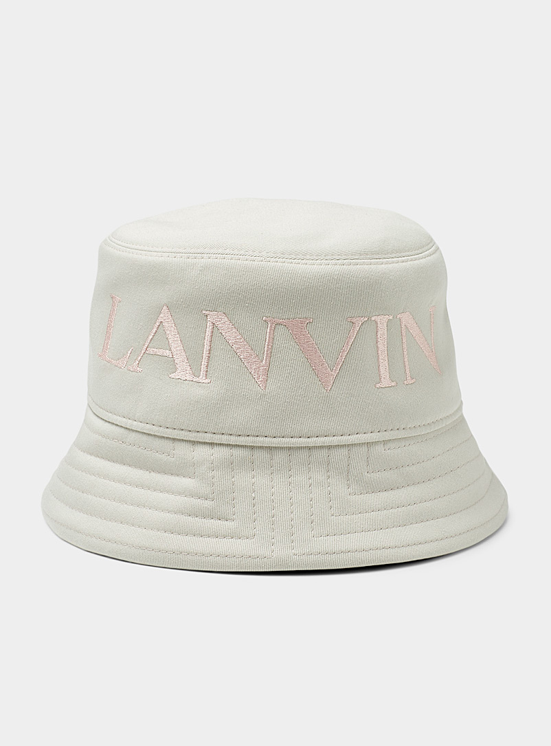 Lanvin Pink Reversible bucket hat for women