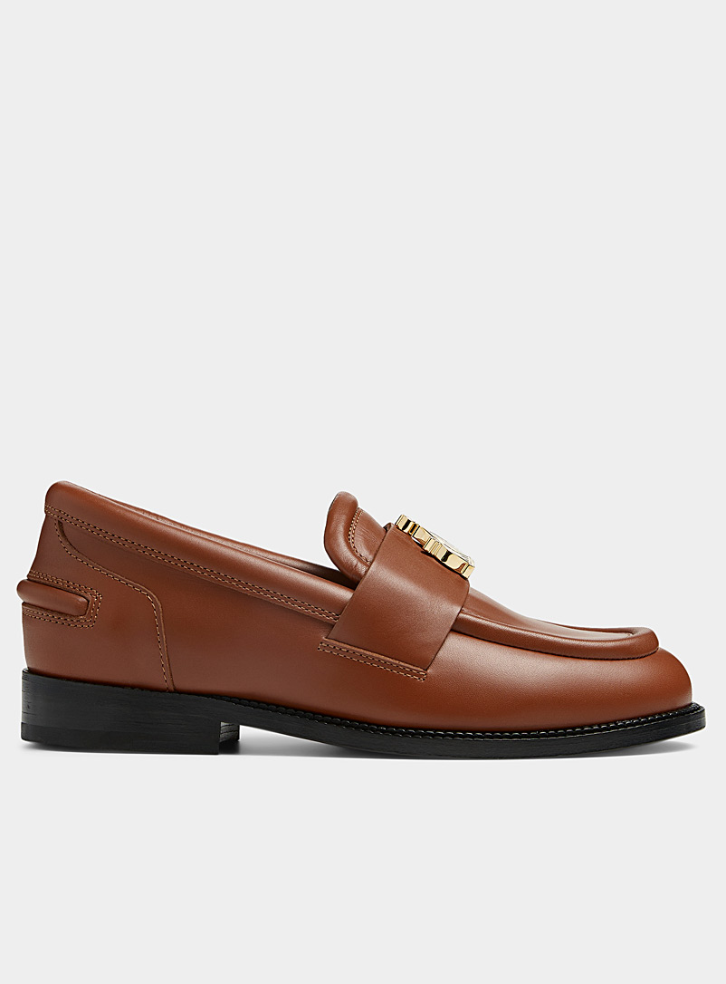 Lanvin Brown Mother and Child loafers Women for women