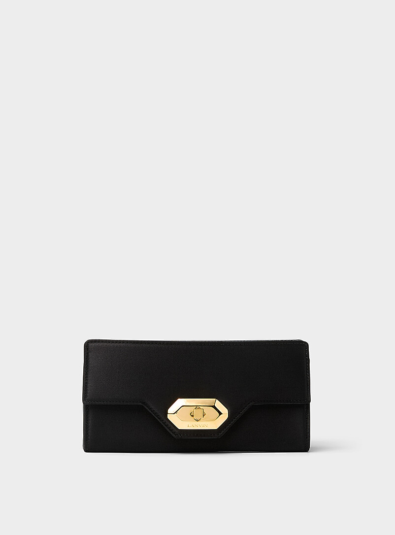 Satiny Evening Clutch