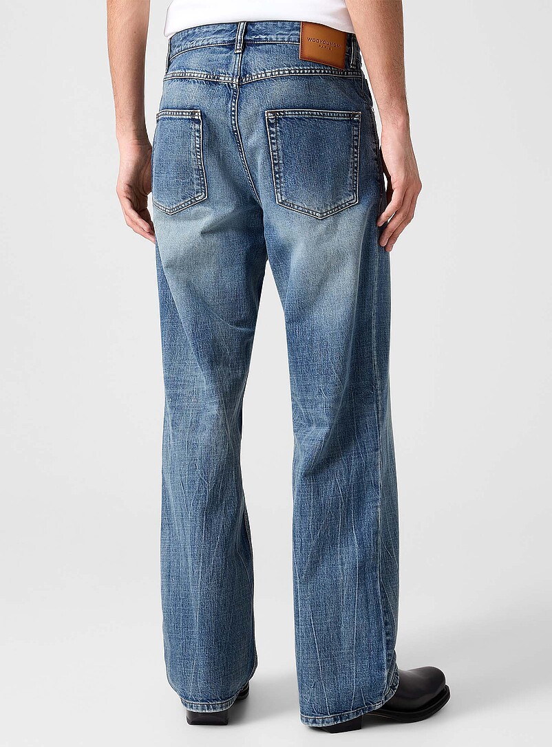 Faded wide-leg jean product image 3