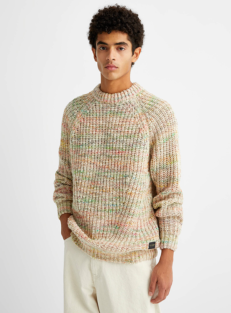 Scotch & Soda Assorted Colourful knit ribbed sweater for men