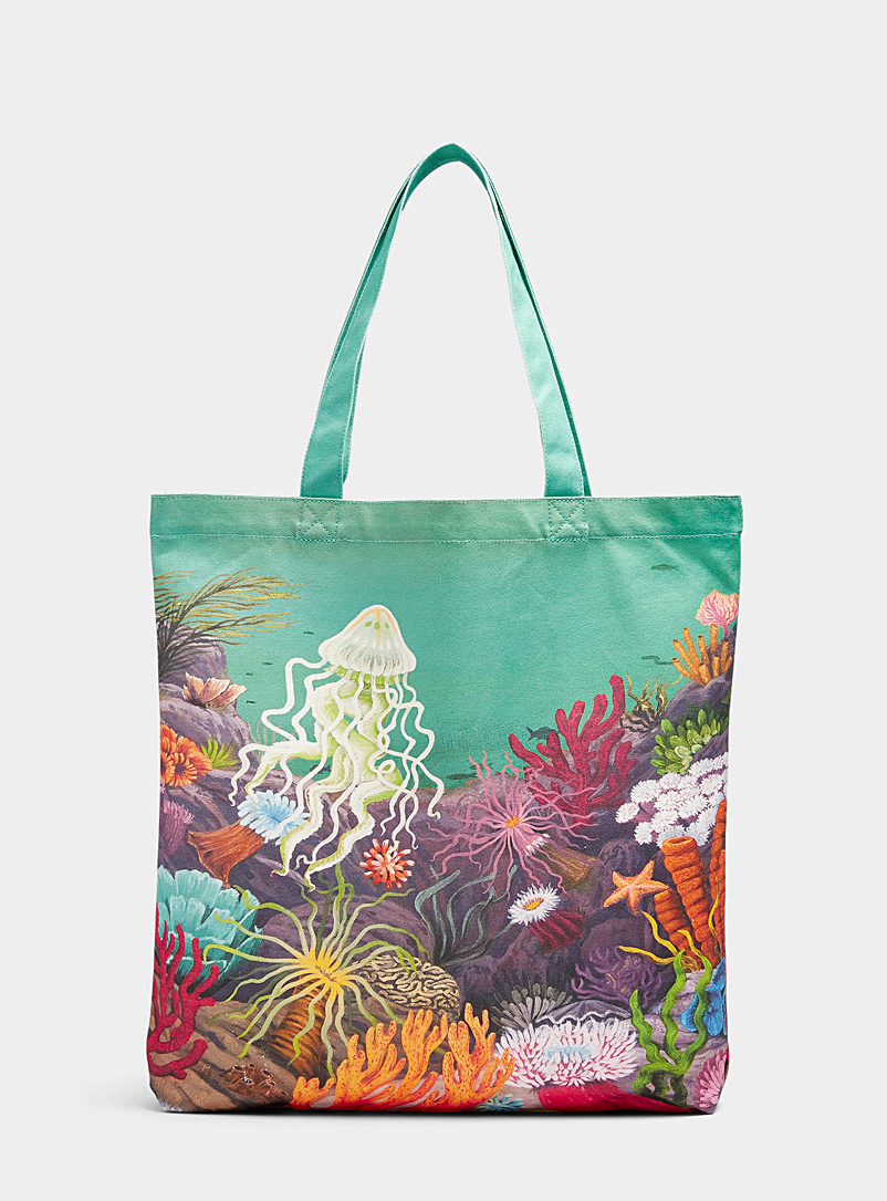 Scotch & Soda Assorted Colourful seabed tote for men