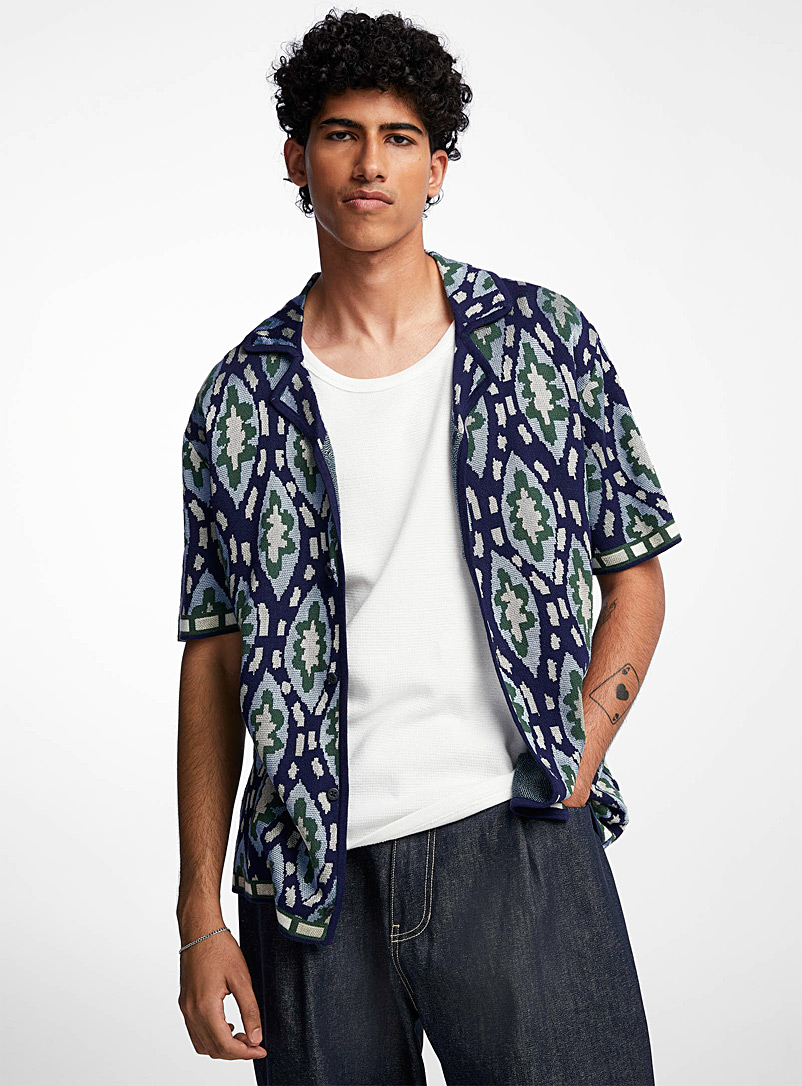 Chemise à manches courtes Stone Island Nylon Metal Econyl® pour homme Vert L1S151200028-V005H Chemise à manches courtes Stone Island Nylon Metal Econyl® pour homme Vert L1S151200028-V005H