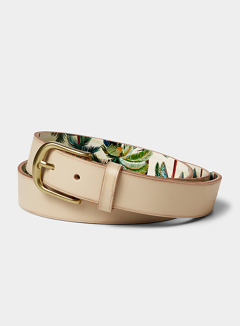 Scotch & Soda Ceinture Classique en Cuir Homme