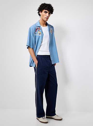 Otis embroidery pant <b>Straight fit</b>