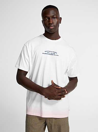 Retro record player T-shirt | Scotch & Soda | Shop Men's Logo Tees ...