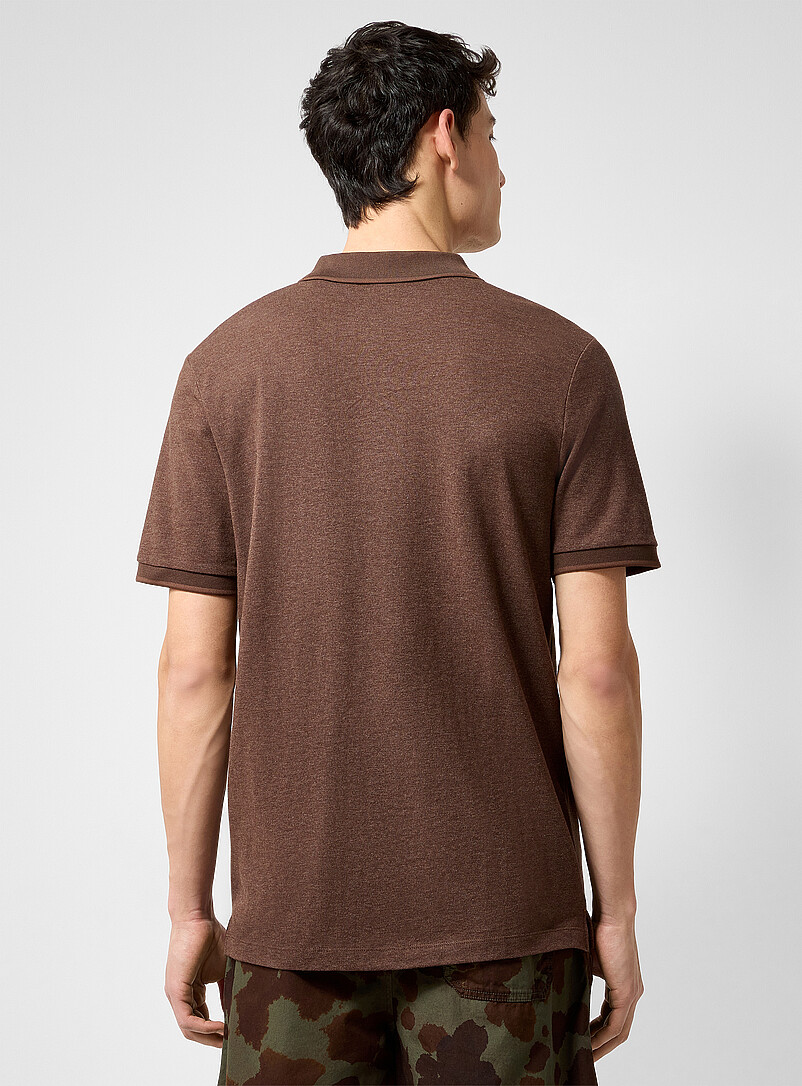 Embroidered logo piqué polo product image 2