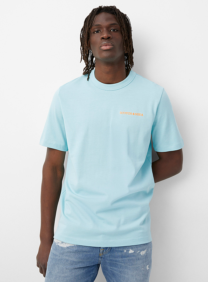 Bright logo pastel T-shirt | Scotch 