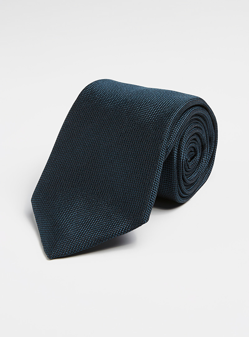 Blick: La cravate minivichy Sarcelle-turquoise-aqua pour homme