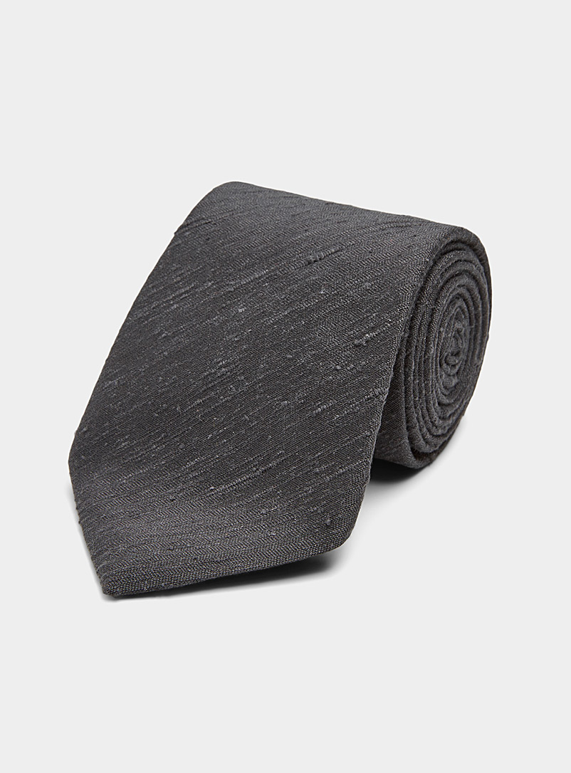 Wide solid textured tie | Blick | Shop Regular Ties | Simons