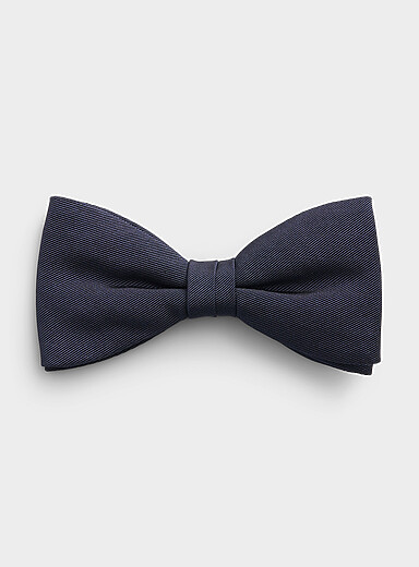 Le n&oelig;ud papillon twill satin&eacute;