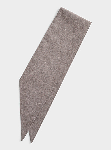 L'&eacute;charpe unie flanelle
