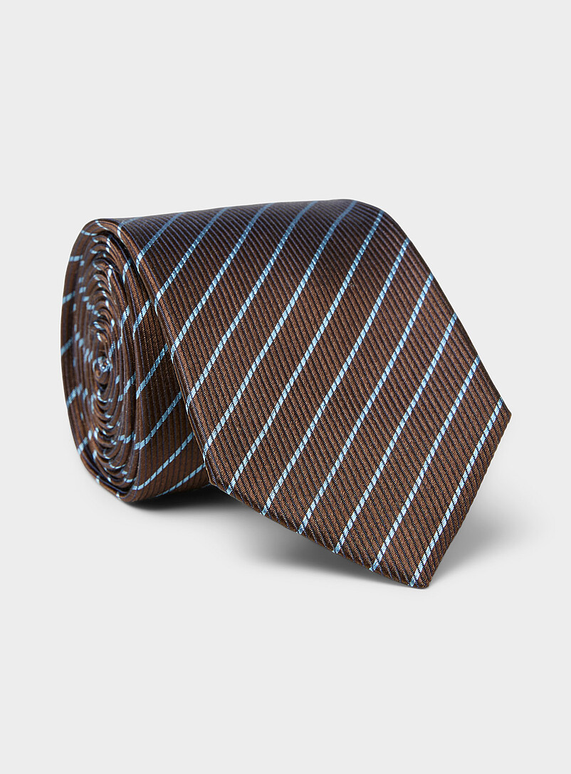 Diagonal-Stripe Tie