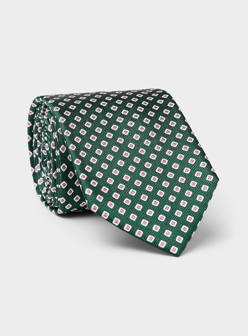 Geo Diamond Tie