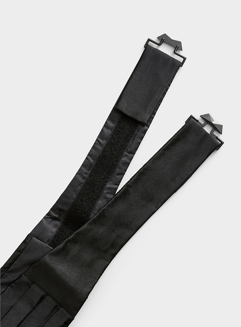 Black cummerbund product image 3