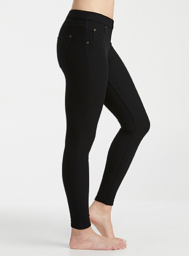 Spanx High Waisted Textured Black Leggings NWT Size S/P