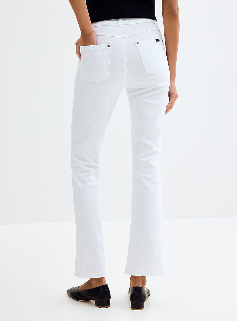 Hue: Le jegging semi-&eacute;vas&eacute; Bleu marine - Bleu nuit pour femme