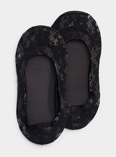 Le prot&egrave;ge-pied pure dentelle