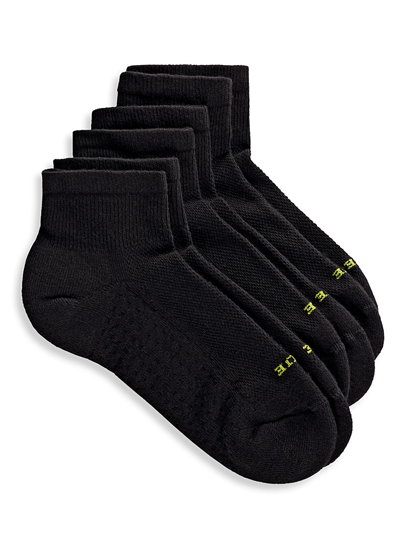Hue Black Hue Air ankle socks Set of 3 for women
