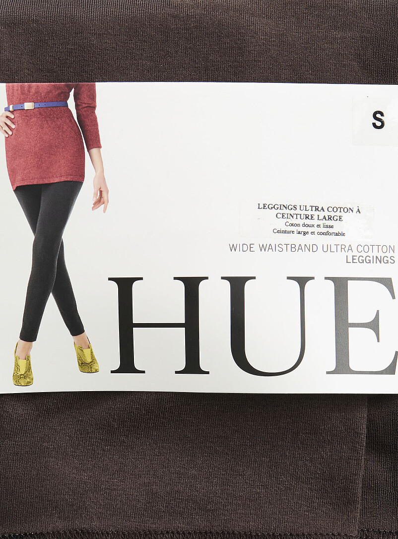 Hue: Le legging confort optimal Noir pour femme