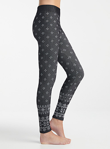 Jacquard snowflake legging | Hue | Shop 