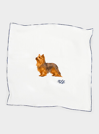 Yorkshire Terrier 100% silk scarf