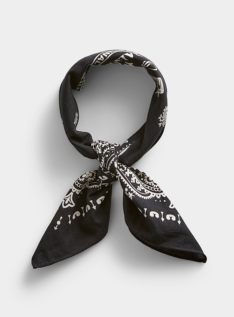 Polo Ralph Lauren: Le bandana signature Noir pour homme