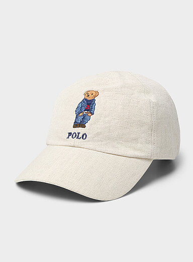 La casquette pur lin ourson <i>cool</i>