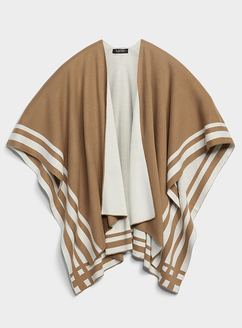 Le châle bordures rayées | Lauren Ralph Lauren | Châles, Capes et ...
