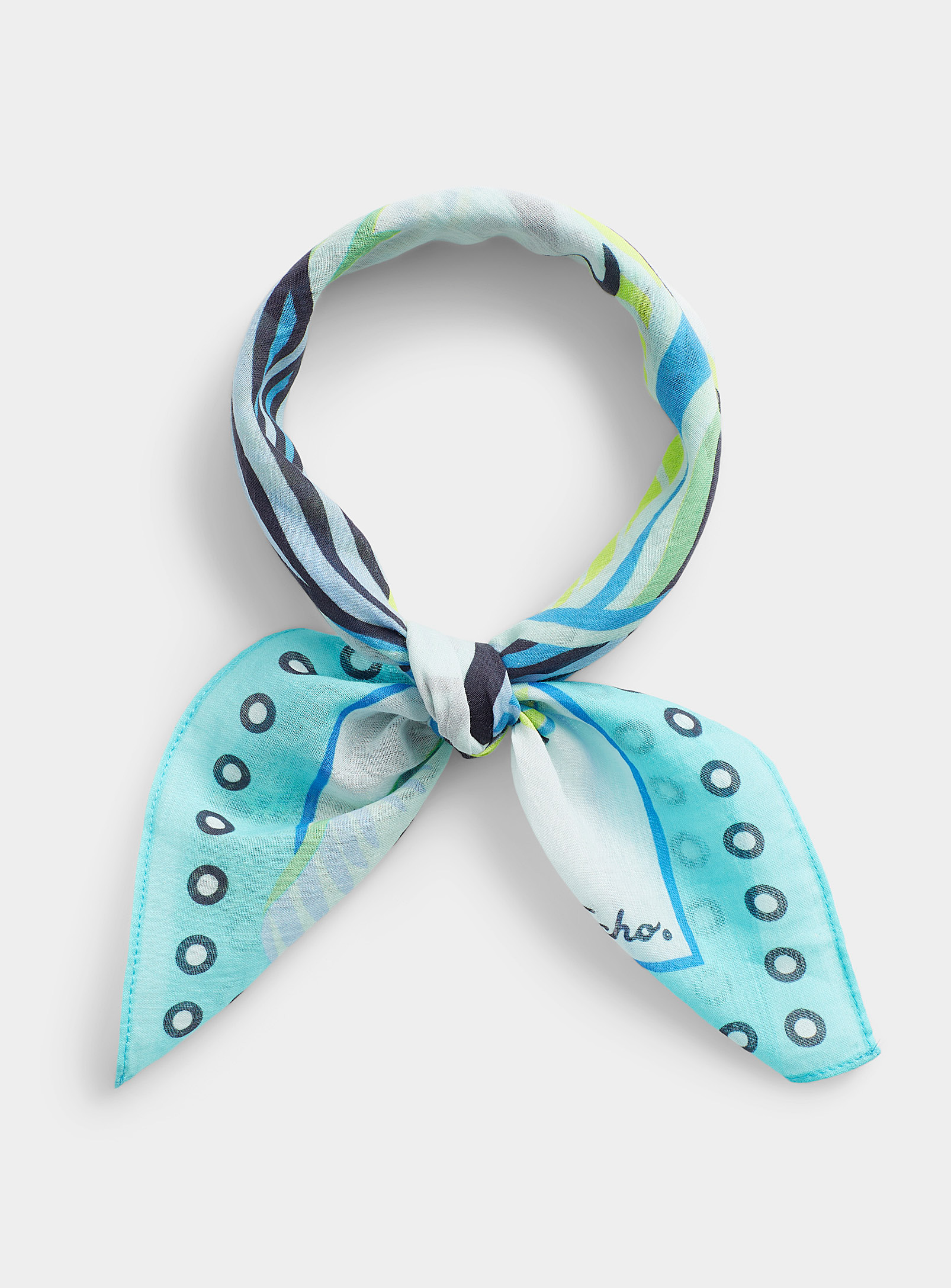 Echo Design - Women's Aquatic fauna scarf
