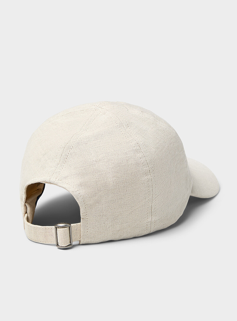 100% linen cool teddy bear cap product image 2