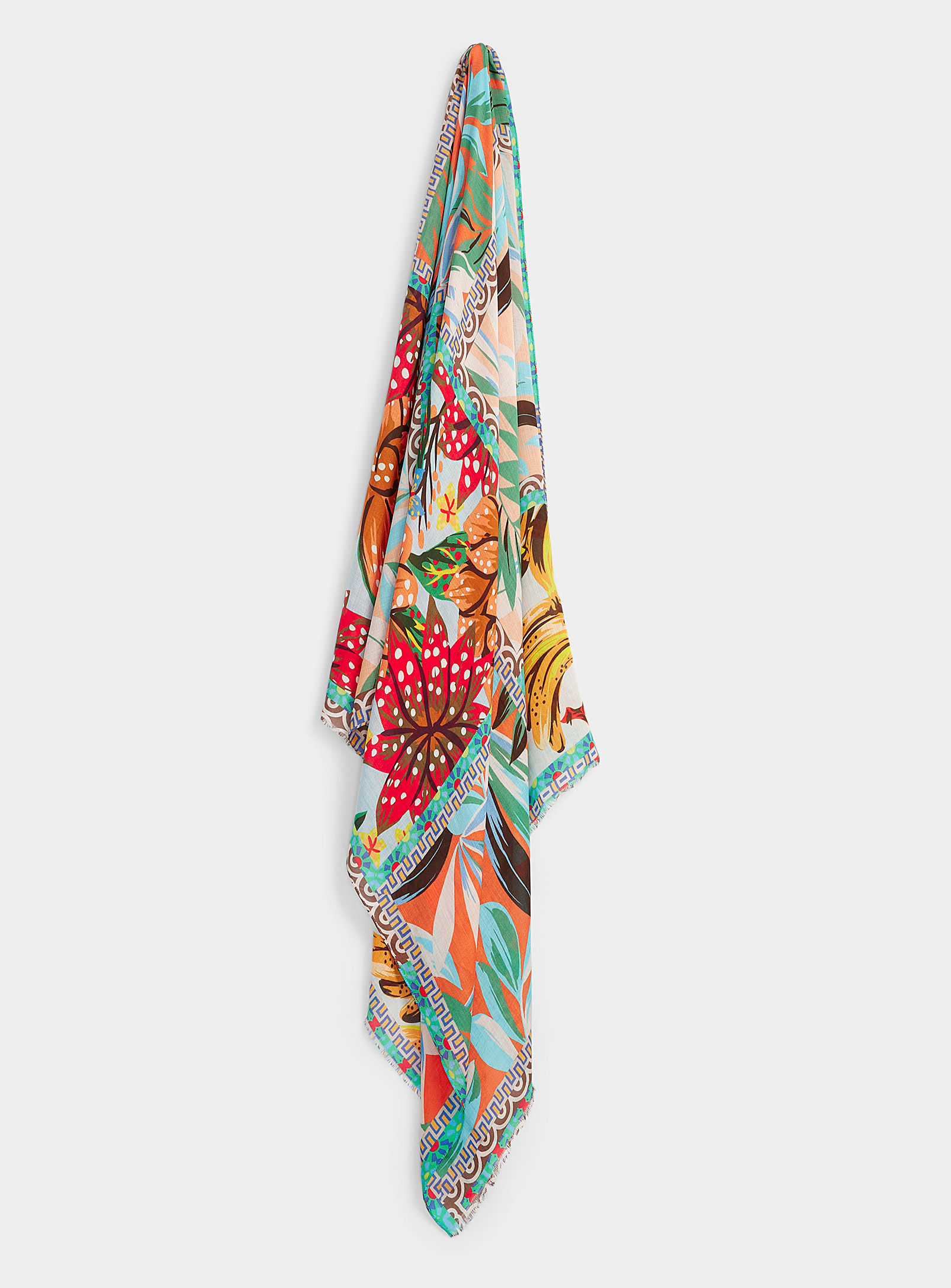 Echo Design - Women's Vivid opulence lightweight scarf