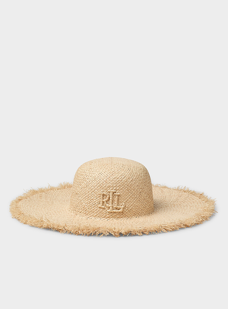 Logo Raffia Hat