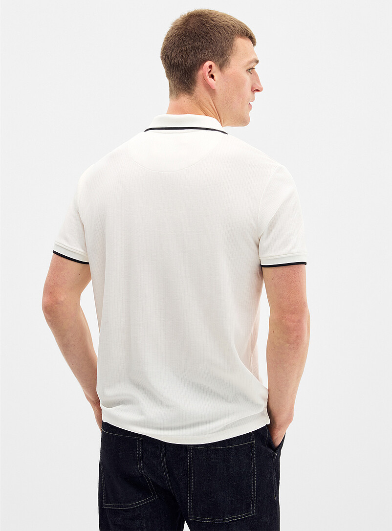 Ribbed piqué polo | Report Collection | | Simons