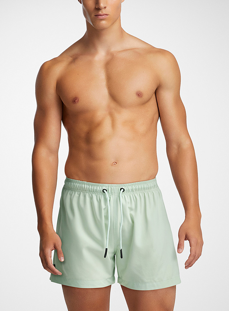 Solid colour swim trunk | Sunset x Vine | Men's Urban Swimwear Online in  Canada | Simons