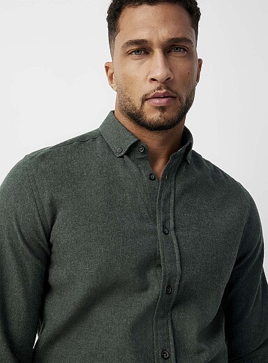Veste cheise chaude en flanelle Sherpa pour hoe avec doublure Veste cheise chaude en flanelle Sherpa pour hoe avec doublure