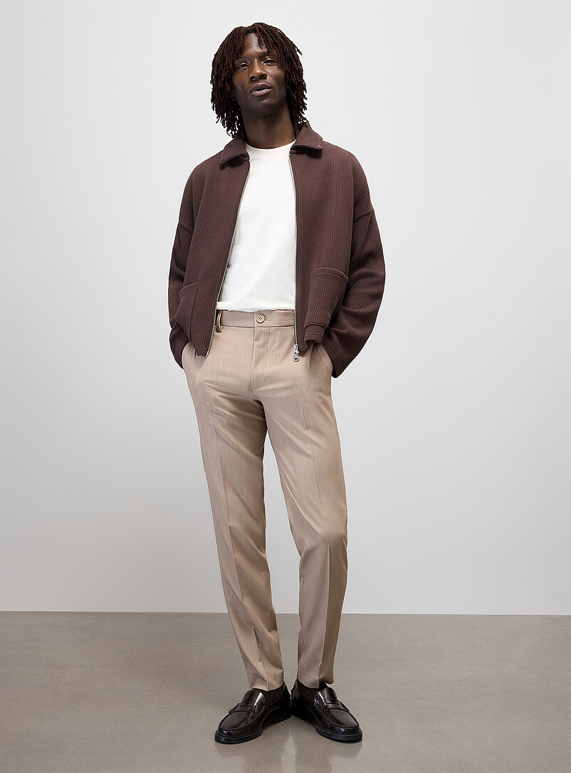 Solid Comfort-Waist Pant