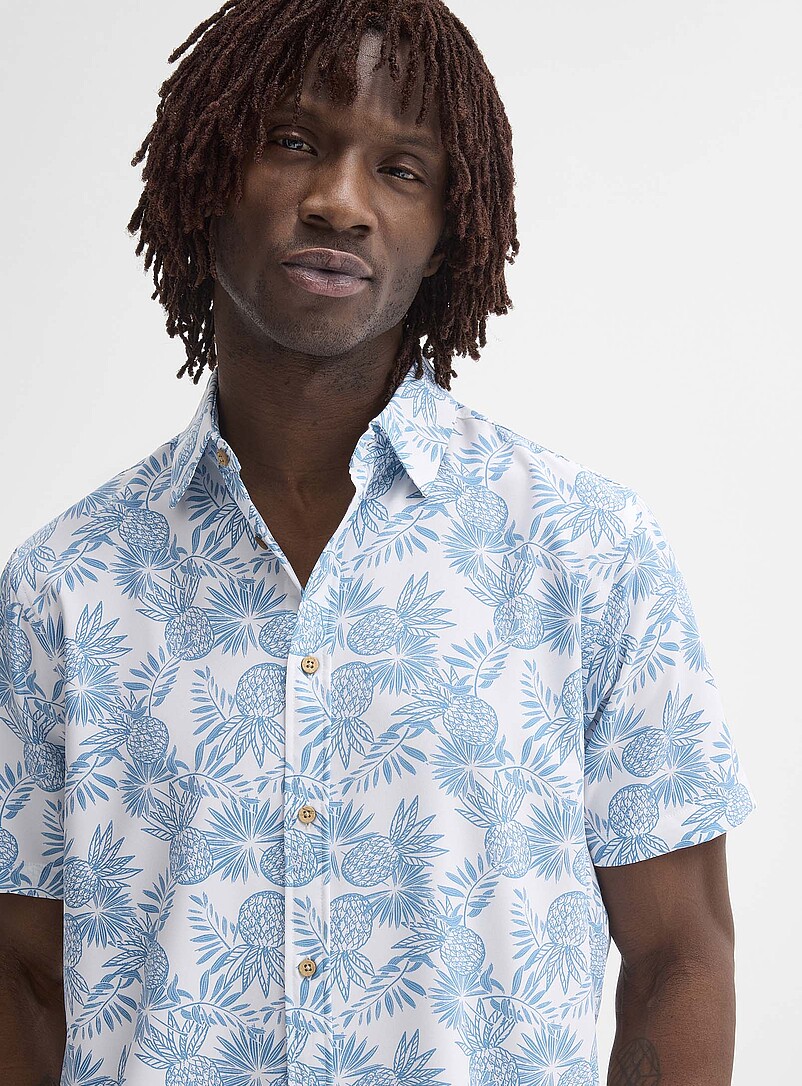 Pineapple mosaic shirt Regular fit product image 2