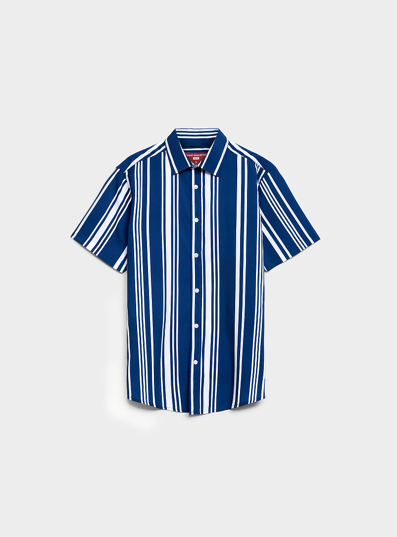 Vertical twin-stripe shirt Regular fit product image (primary)