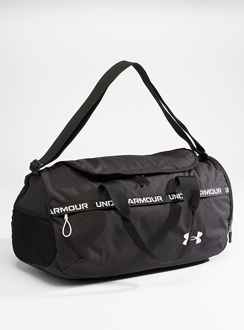 Under Armour Black Logo-band duffle bag for women