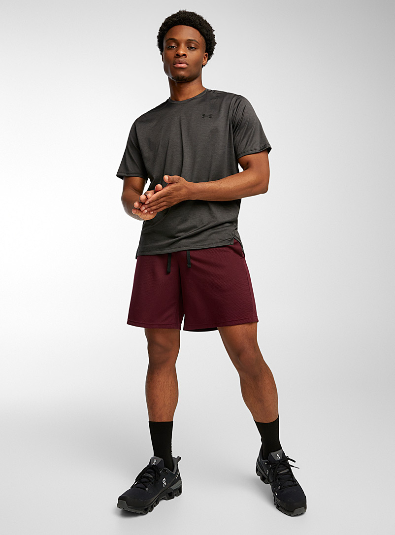 Under Armour Dark Brown Micro-perforated fluid short for men