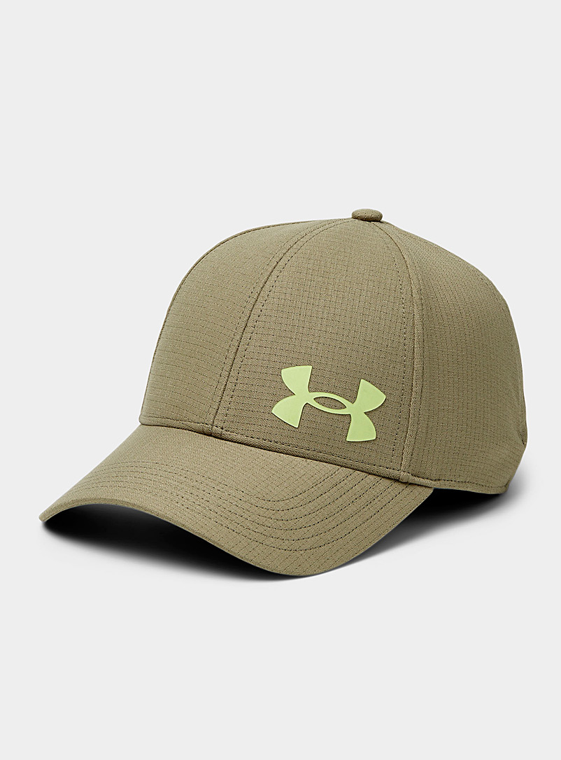Under Armour Khaki Iso-Chill ArmourVent stretch cap for men