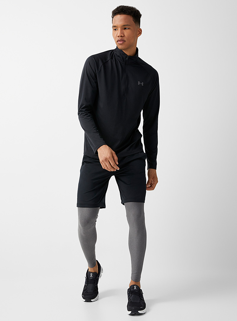 Under Armour Charcoal Logo band compression legging for men