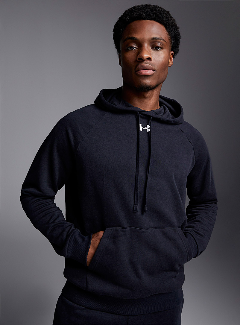 Under Armour Training Rival fleece embroidered sweatpants in black