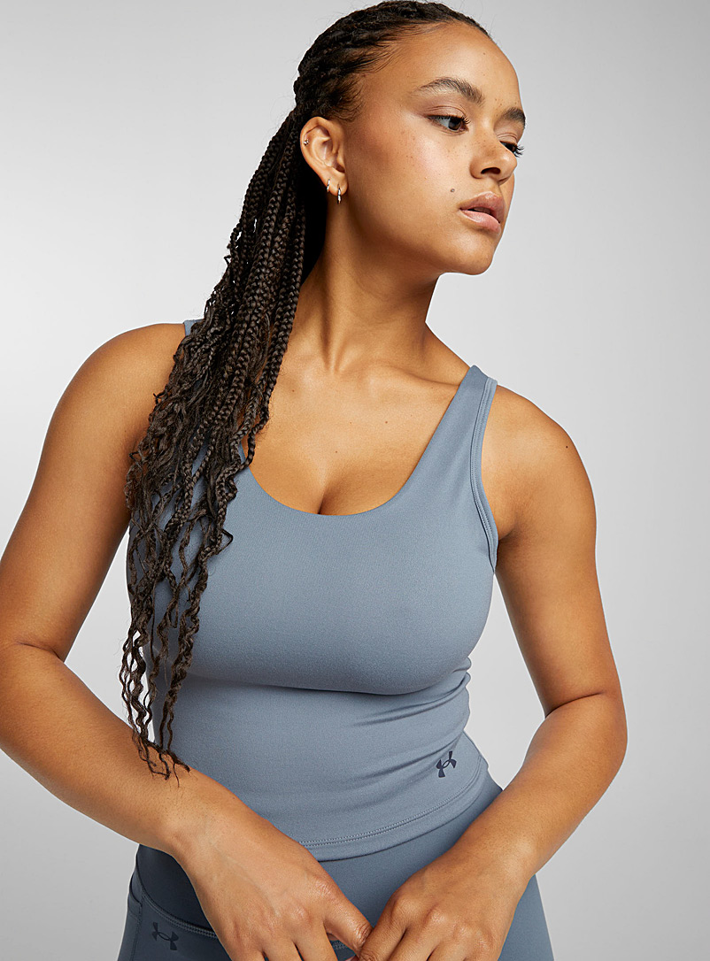 Under Armour Grey Motion cropped tank for women
