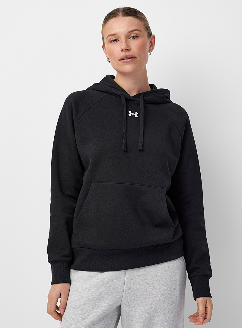Under Armour Black Rival Fleece hoodie for women