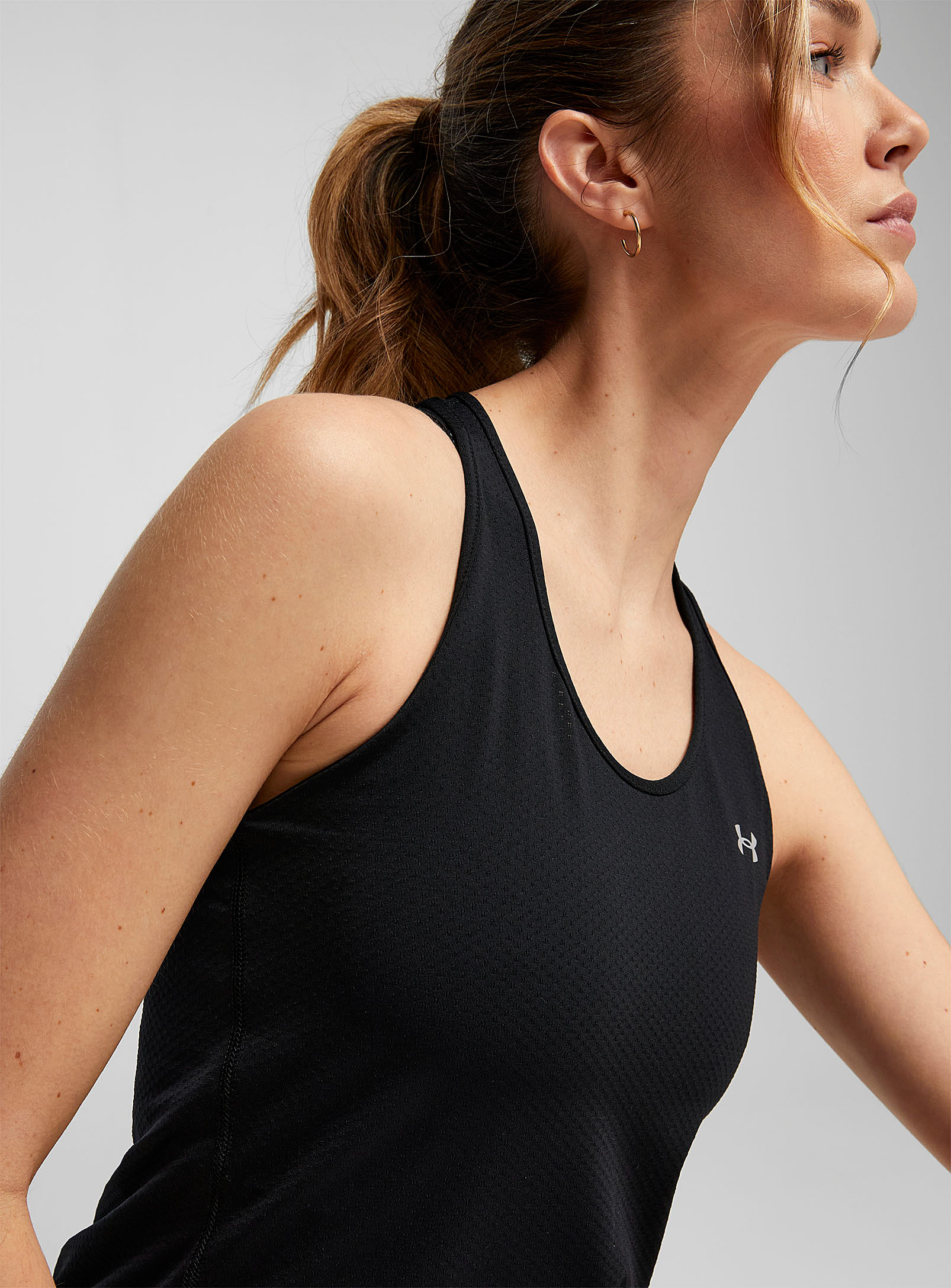 Under Armour Armour Racer Training Tank In Black