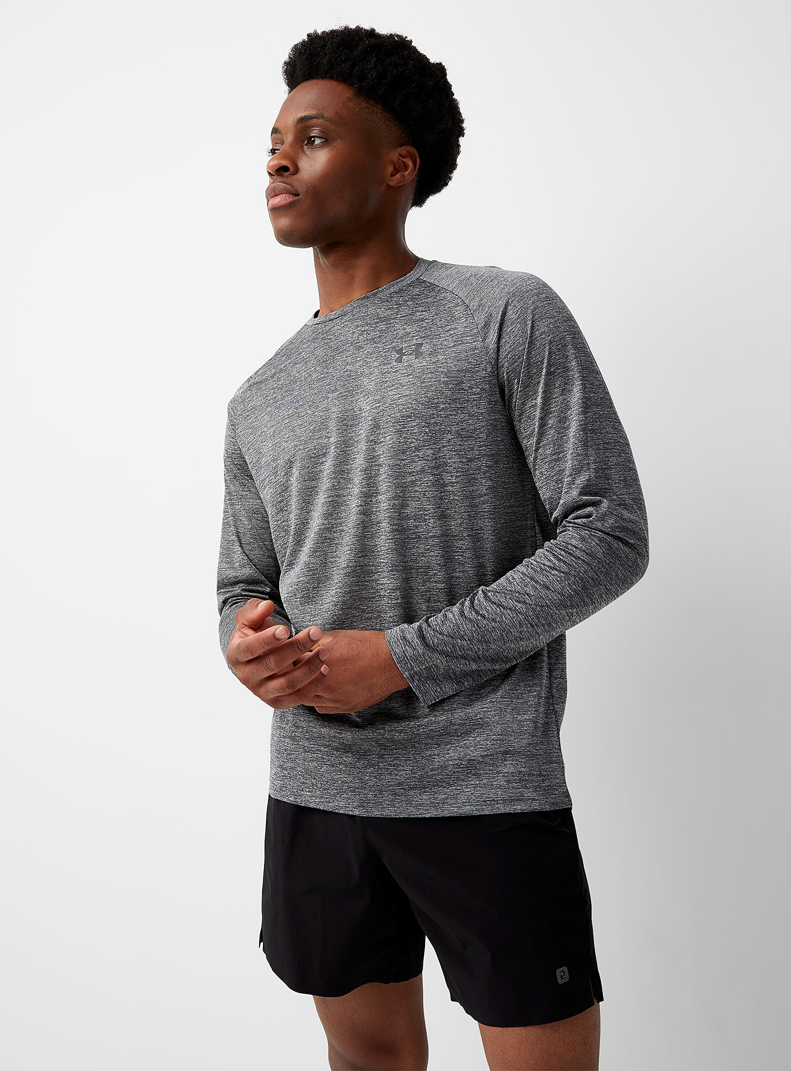 Under Armour Light Jersey Long-sleeve T-shirt In Oxford