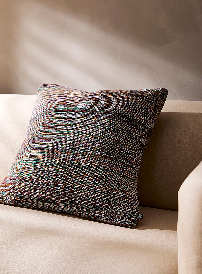 Simons Maison Assorted Multicoloured knit cushion 50 x 50 cm